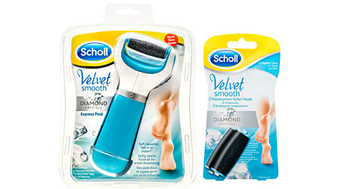 Купить дёшево Роликовая электрическая пилка для стоп Velvet Smooth Diamond Cryst
